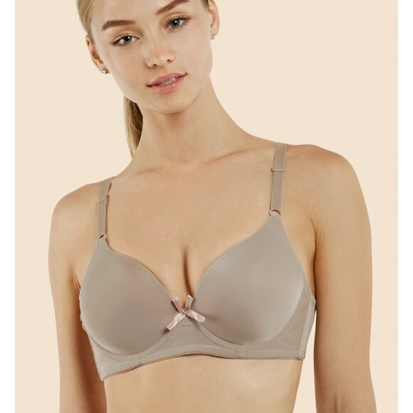 PACK OF 6 Women's Sofra Full Coverage Underwire Solid T Shirt Bras (BR4560P) - Picture 7 of 11